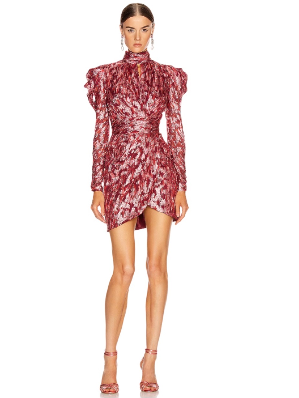 Jonathan Simkhai Metallic Jacquard Dress
